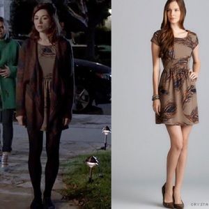 Feather Dress ASO Allison Argent